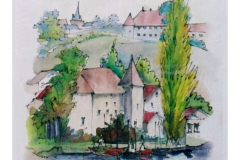 Le port de Thonon les Bains