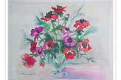 Bouquet rose / anémones
