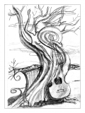 Esquisse pour " l'Arbre-Muse"
