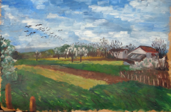 Paysage de printemps