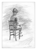 Geo - auto-portrait à la chaise