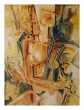 Nue dans l'atelier